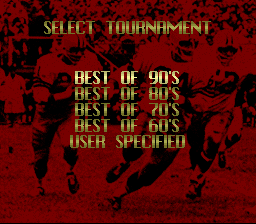 NCAA Football screenshot 5 for Sega Genesis